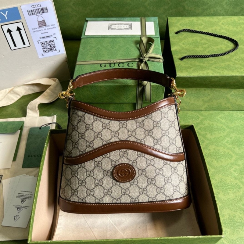 G*u*i top handle bags
